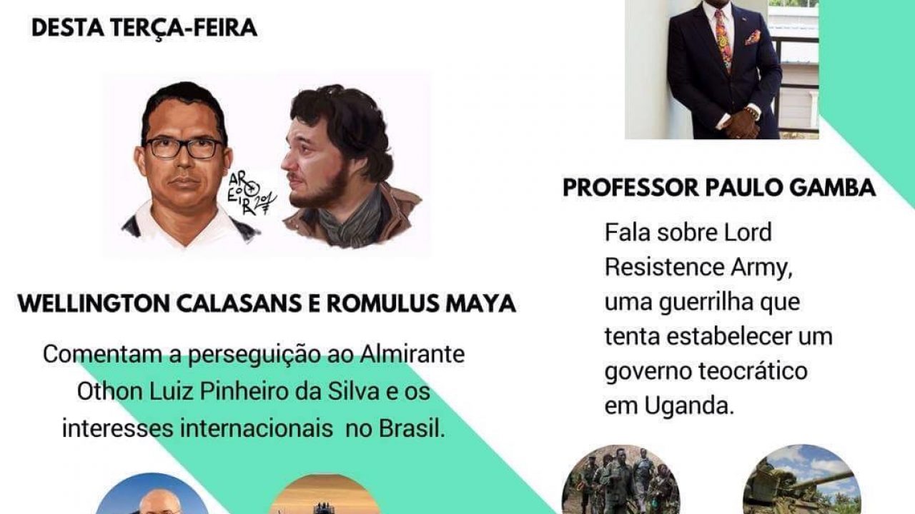 Expresso da Manhã - Grupos armados em Uganda e togados no Brasil trabalham  para interesses internacionais - O Cafezinho