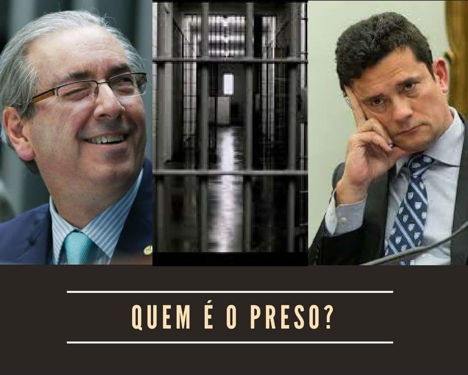 Resultado de imagem para eduardo cunha e moro