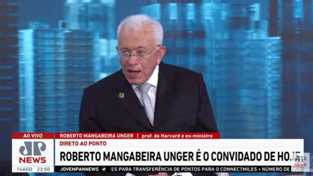 Mangabeira Unger leva chinelada de M nica Bergamo ap s tentar