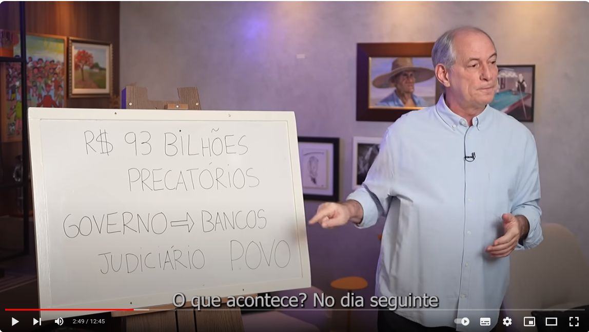 Banco Central desmente Ciro Gomes e diz que apenas 3 dos