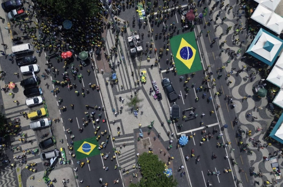 Ato bolsonarista em Copacabana: força ou fracasso?